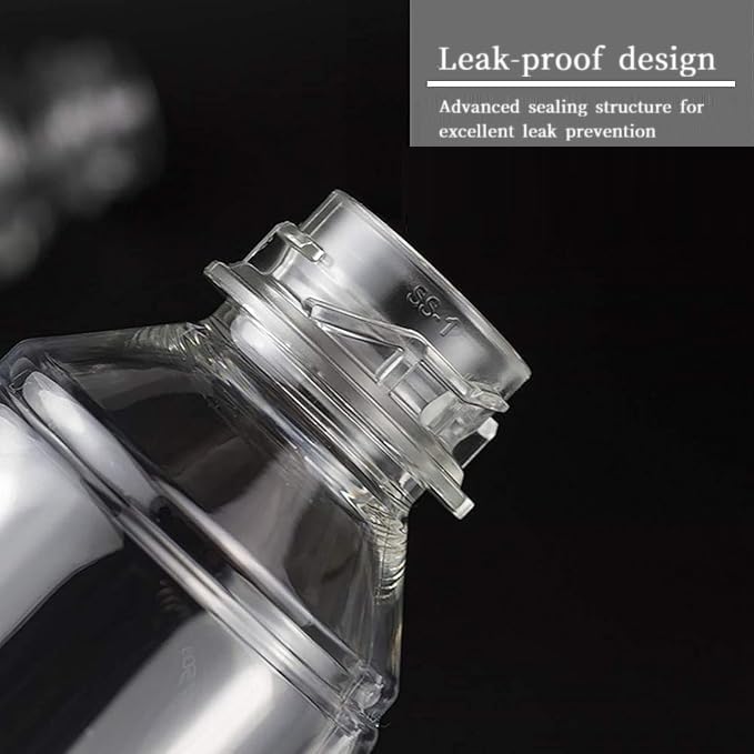 Mistifi Continuous Ultra Fine Mist Spray Bottle (200ml 1Pcs, Transparent bottle) - color: Transparent bottle, style: 200ml