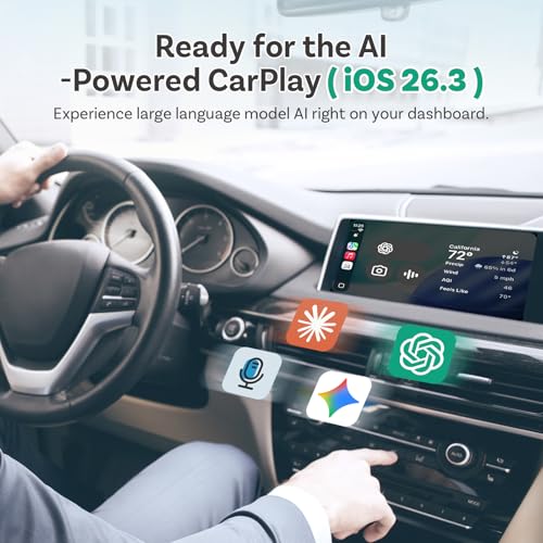 OTTOCAST Cabin Care Adapter 2026,Baby Car Camera & Wireless CarPlay Adapter