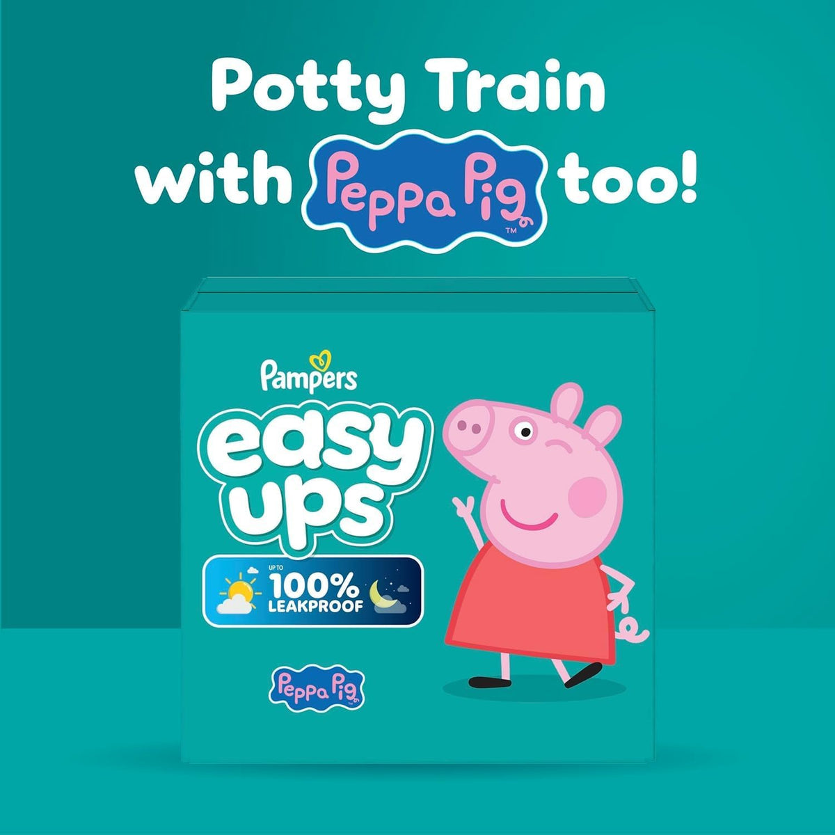 Pampers Training Pants - Easy Ups Boys & Girls Bluey - Size 5T-6T, 84 Count, Children's Potty Underwear (Packaging May Vary)
