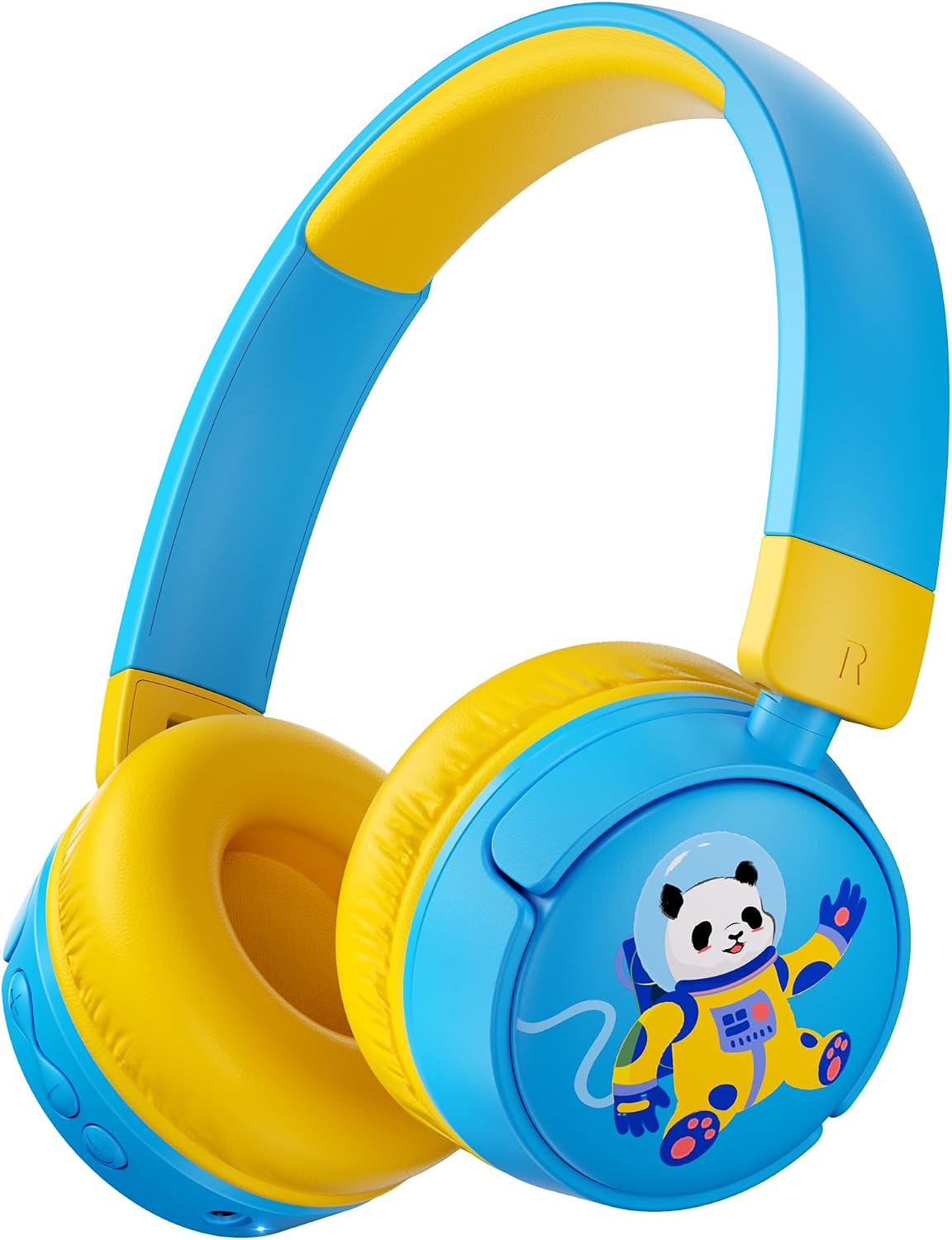 Kids Headphones Bluetooth for Girls, Toddler Headphones Wireless for School | 85/95dB Volume Limited, 50H Playtime, Bluetooth 6.0, Built in Mic, Fast Charging for Tablet, iPad, Cellphone