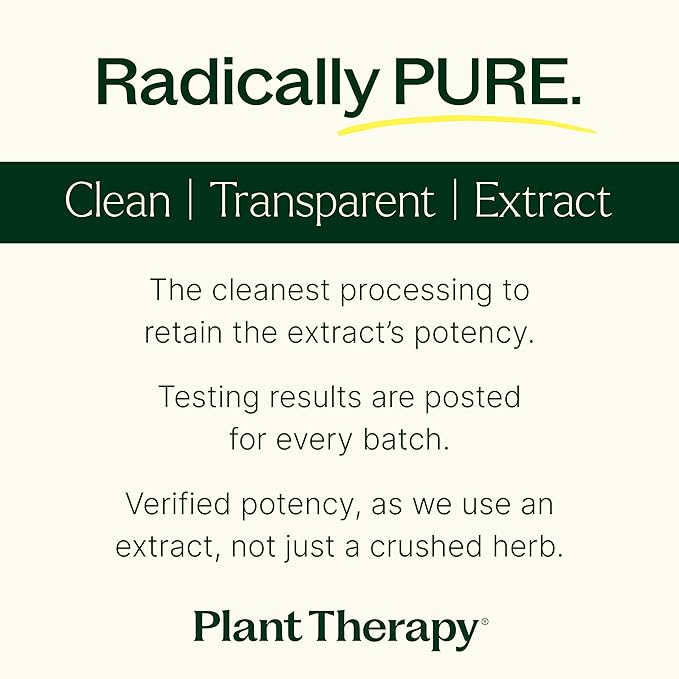 Plant Therapy Ashwagandha & Tart Cherry with Elderberry Herbal Supplement Capsules