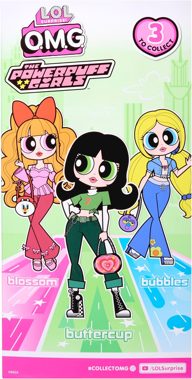 LOL Surprise OMG The Powerpuff Girls Doll - Buttercup