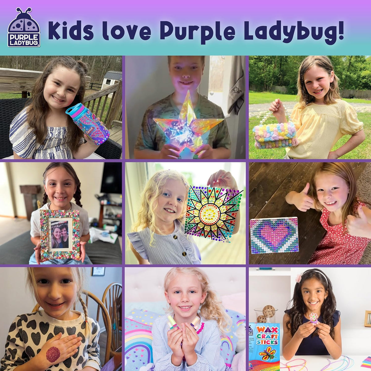 Mother of Pearl DIY Mosaic Photo Frame Craft Kit for Girls Ages 8-12 | Make-your-own Activity, Summer Projects, Tween Gift, 9 Year Old Birthday Present, Creative STEAM Activity