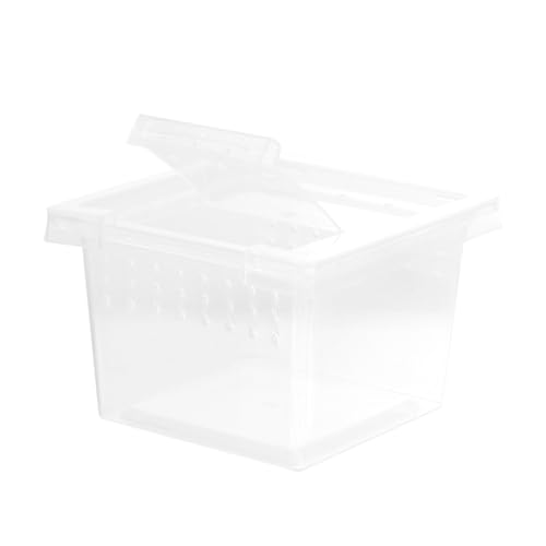 Alipis Reptile Breeding Box Pet Display Container for Turtles Spiders Snakes Lightweight Portable with Stable Ventilation for Fresh Air