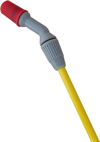 TABOR TOOLS 1.3 Gallon sparayer for Lawn and Garden. Pump Pressure with Pressure Relief Valve, Adjustable Shoulder Strap, and Adjustable Wand Nozzle. N50A - size: 1.3 G + wand