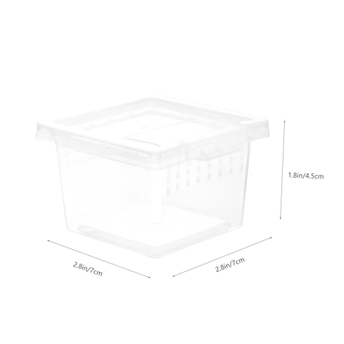 Alipis Reptile Breeding Box Pet Display Container for Turtles Spiders Snakes Lightweight Portable with Stable Ventilation for Fresh Air