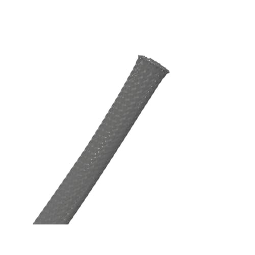Kable Kontrol PET Expandable Braided Sleeving 1-1/2” Inch 200’ Ft - Gray - color: Gray, size: 1-1/2”- 200' FT