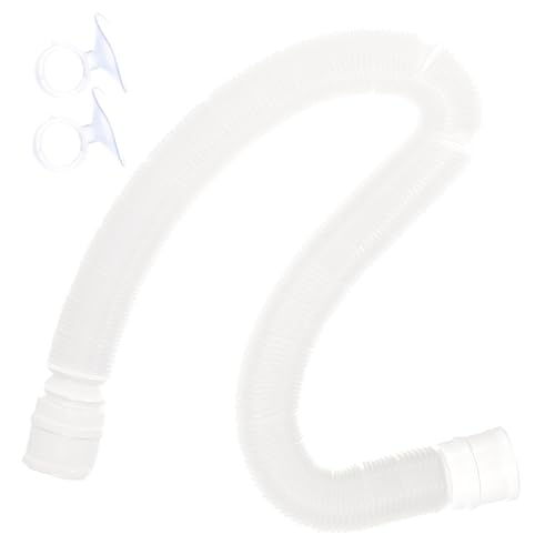 INOOMP Reptile Humidifier Extension Tube 16.33 in Flexible Hose with Suction Cups Humidifier Replacement Hose for Terrarium Vivarium Reptile Mister Accessories