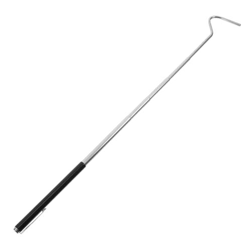 balacoo Retractable Reptile Hook Snake Catching Tool for Moving Handling Snakes Portable Accessory and Reptile Collectors