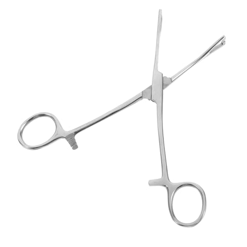 VICASKY Reptile Feeding Tongs Stainless Steel Tweezers for Safe Feeding Long Handle Gentle Grip for Snakes Lizards Animals Food Clip Tool for Terrarium
