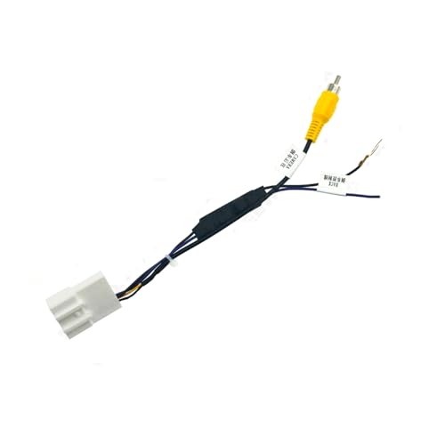 for Toyota Camry RAV4 Highlander OEM Car Parking Reverse Rearview Backup Camera RCA Video Retain Cable Adapter Plug Output 16 Pin