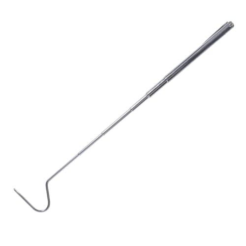 HANABASS Mini Snake Hook 27 Inch Stainless Steel Snake Stick Snake Accessories Catching Snake Handling Tool