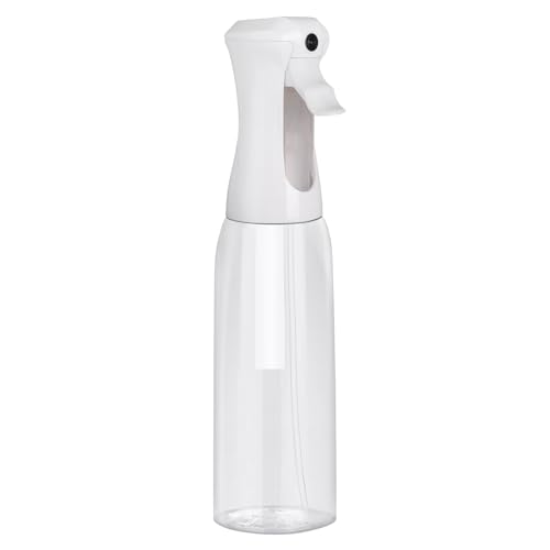VIGOR PATH Continuous Spray Bottle for Hair – Fine Mist Mister for Hairstyling, Cleaning, Plants, Pets, Barbers, Salons, and Essential Oil Applications (500ml/17 oz) - size: 16.9 Ounces
