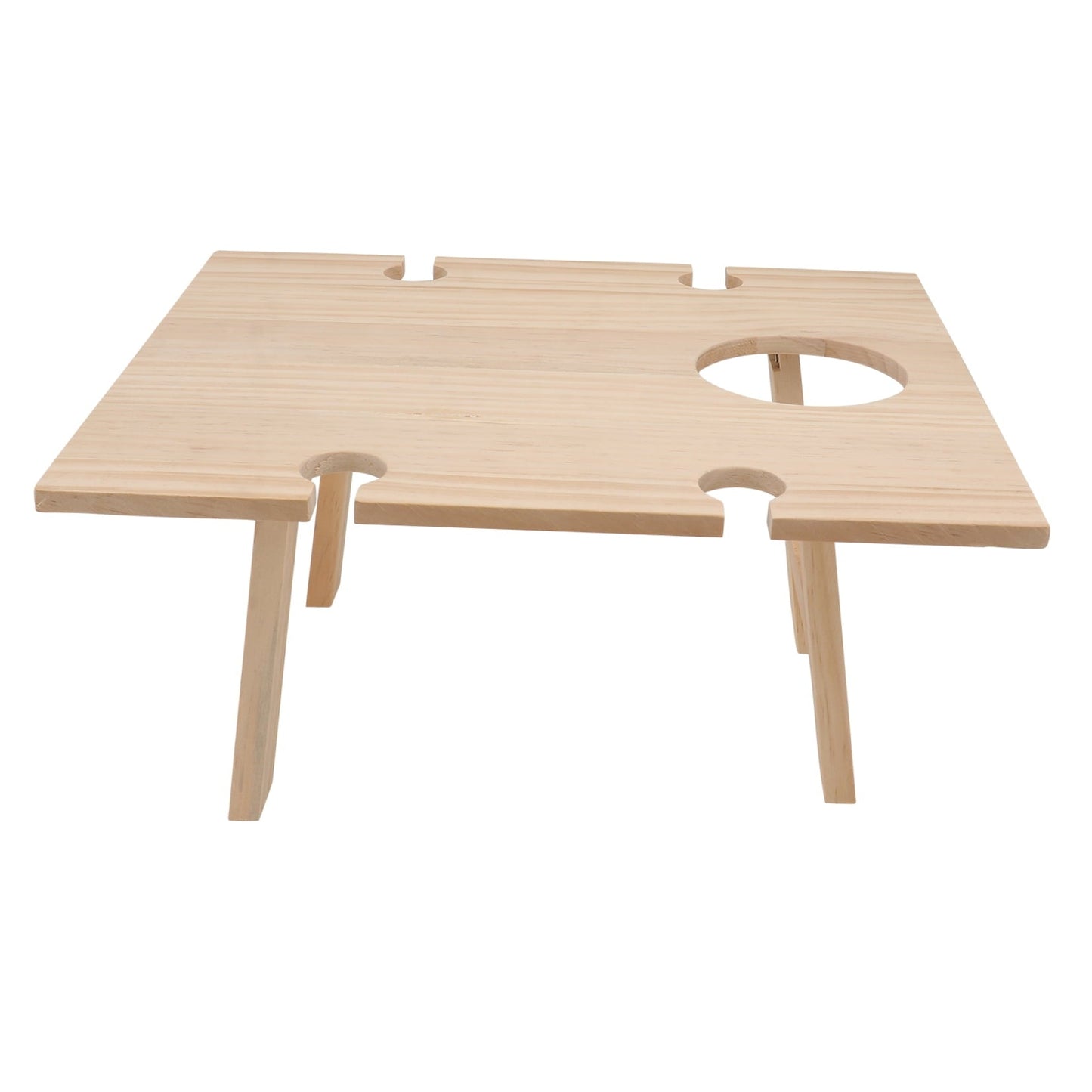 Raindrops 1 Pc Mini Picnic Table Travel Outdoor Small Table for Adults 34x11.8in