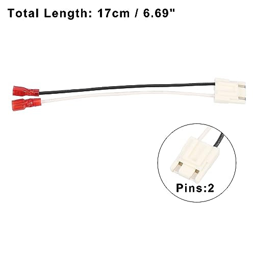 X AUTOHAUX 2pcs Car Speaker Connector Harness Wiring Adapter 72-4500 for Chevrolet K2500 1988-1994