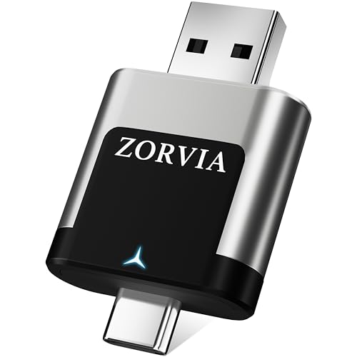 ZORVIA Wireless CarPlay Adapter for iPhone & Android Auto 2026 Upgraded - Convert Wired CarPlay to Wireless, Fast Auto Reconnect, Plug and Play, USB-C & USB-A (Silver) - color: Silver