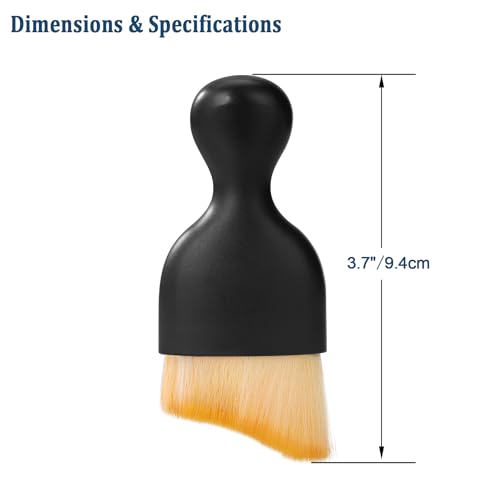 4Pack Car Detailing Brush for Car Infotainment Screen and Air Vents