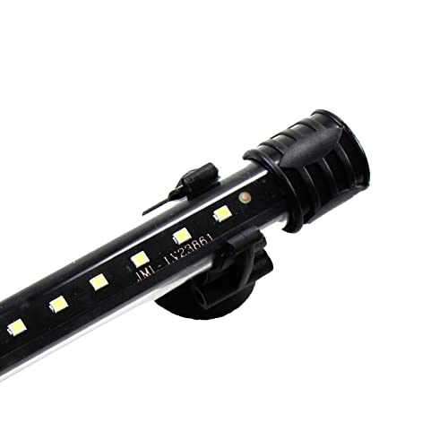 AQUANEAT Aquarium LED Submersible Light 7.5 Inch Underwater Fish Tank Light (White) - color: White