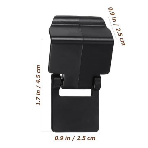 TEHAUX 6pcs Terrarium Cover Clip, Aquarium Lid Clips Reptile Screen Clamp Terrarium Lock Enclosure Fish Aquarium Screen Top Pet Tank Latch - Compatible with NOMO YL-07