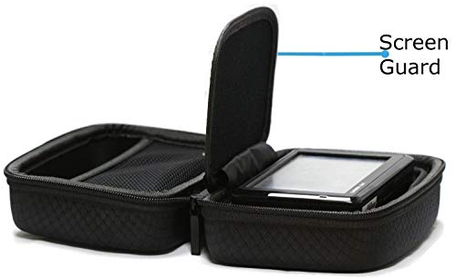 Navitech Black Hard Carry Case Compatible with Garmin Drive 61 USA LM GPS Sat Nav