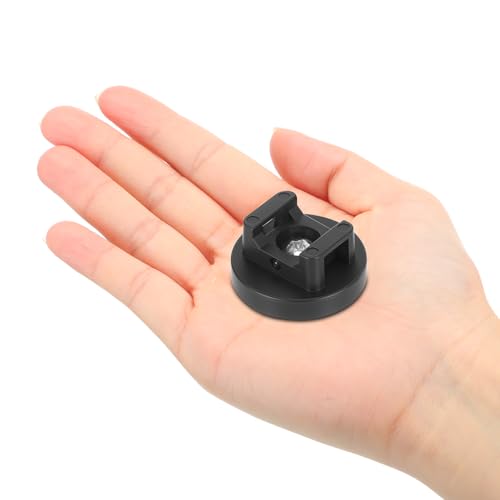 Yookeer 15 Pcs Magnetic Zip Tie Mount Cable Clips Black, 31 mm - size: 31 mm
