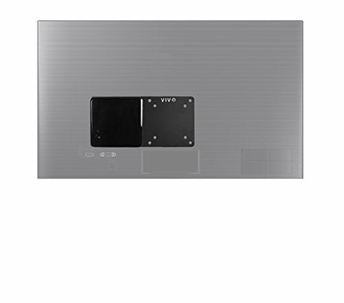 VIVO Steel Arm Bracket Holder for Intel NUC, Back of Monitor VESA Metal Plate Mount Extension, Black, MOUNT-VESA01