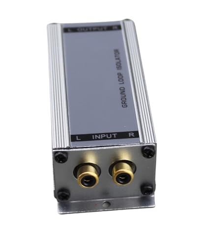 Ground Loop Isolator New Line Level Converter High to Low RCA to RCA
