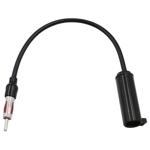 Car FM AM Radio Antenna Extension Cable 30.5CM/12Inch DIN Plug