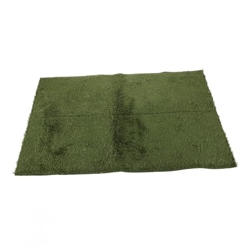 Reptile Carpet Terrarium Liner Moisture Retaining Faux Grass Mat for Snakes Tortoises and Frogs Easy-Clean Substrate for Terrariums - size: 60.00X40.00X0.50CM
