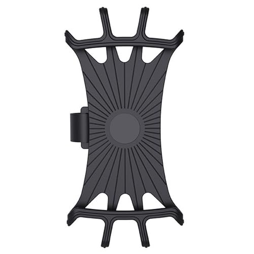 Black Bike & Motorcycle Phone Holder – 360° Rotating Universal Mount for iPhone, Samsung & Smartphones - color: Black
