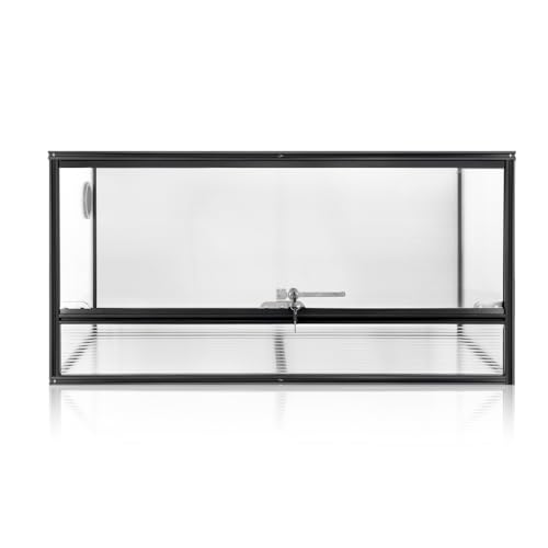 50 Gallon Bearded Dragon Tank, 36x18x18 Reptile Terrarium - size: 36x18x18" (50 Gallon)