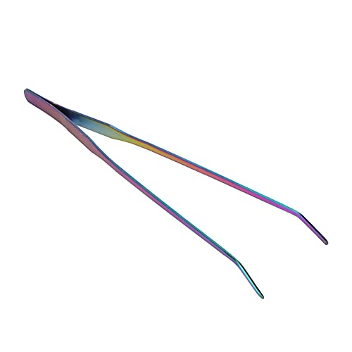 Aquarium Tweezers, Feeding Tongs 27cm Stainless Steel Long Tweezer Planted Tongs Feeding Tools Long Tweezers for Aquatic Plants, Reptile, Snakes, Lizards, Feeder (27cm