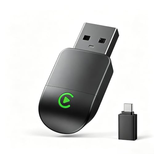 Mini Wireless CarPlay Adapter for iPhone - Fast Auto-Connect, Wide Compatibility, Plug & Play
