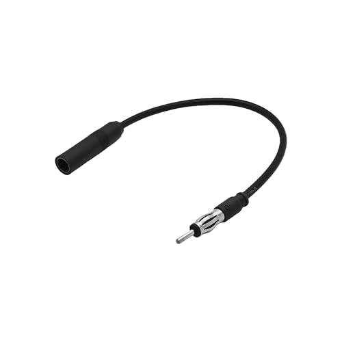 12.6 Inch Car Radio Antenna Extension Cable, Male to Female AM/FM Antenna Adapter for Vehicle Stereo, Head Unit, CD and Media Receivers - size: 1PC