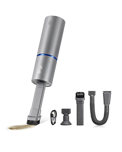 Brigii Mini Handheld Vacuum Cordless, 3 in 1 Car Vacuum Air Duster Pump