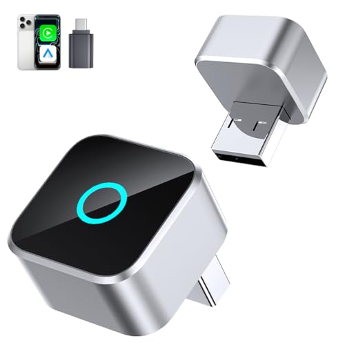 Wireless CarPlay Adapter for iPhone & Android Auto