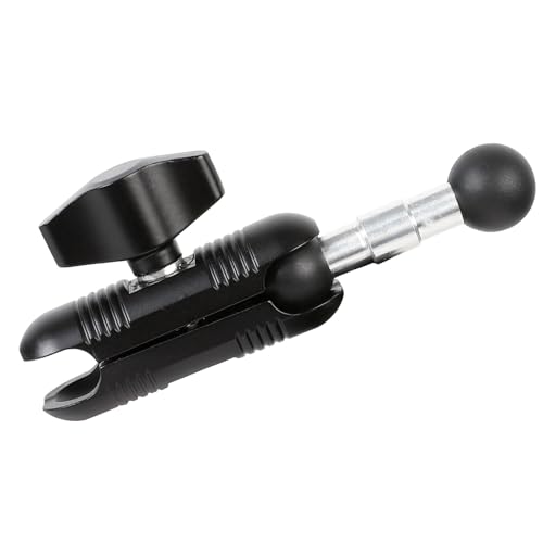Aluminum 17mm Ball Mount Extension Adapter, 360° Rotation Extension Rod for Car Air Vent Dashboard Suction Cup Phone Holder, Compatible with Garmin GPS Mount