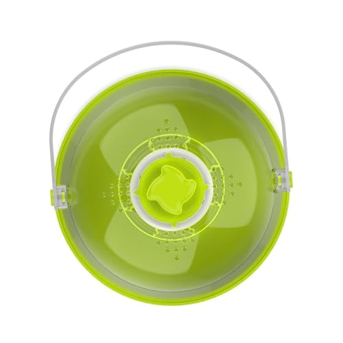 Snail Observation Terrariums Breeding Box, Round Snail Habitat Starter Terrarium Kit, Snail Feeding Box, Ideal for Snails, Beetles, Spiders, Small Reptile Insect Feeding bin Ecological Box