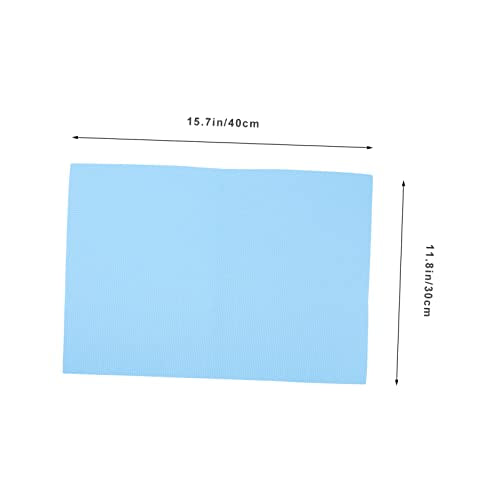 Aquarium Bottom Mat Thick Non-Skid Fish Tank Pad for Leveling and Insulation Household Tank Mat for Fishkeeping and Aquatic Environments - color: Blue