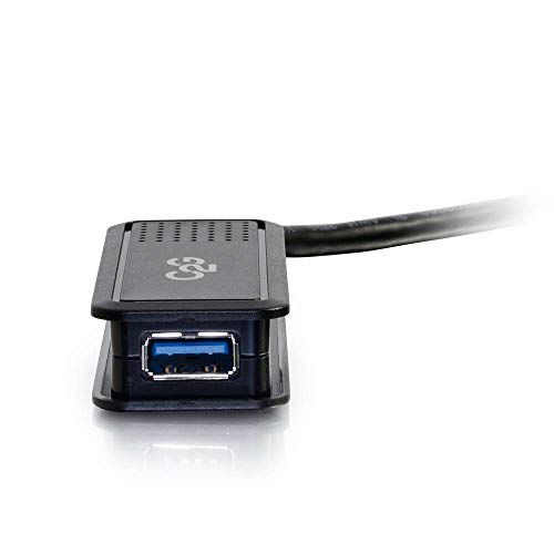 C2G/Cables to Go 39939 5M USB 3.0 USB-A Male to Usb-A Female Active Extension Cable - color: Black, size: 16.4 Feet, style: USB A Male to A Female