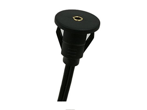 3 Feet 3.5MM AUX RCA Panel Mount Cable, Dual RCA Male to 3.5mm Female Extension, Flush, Dash, Panel Mount for Car, Boat, Motorcycle (1M, 2RCA to 3.5mm) - color: 1M, 2RCA to 3.5mm