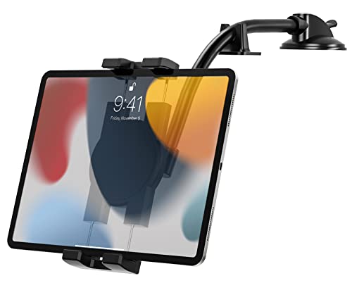 Car Dashboard Tablet Holder, Gooseneck Car Dash Tablet Mount Suction