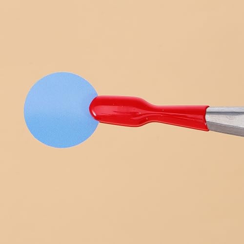 4 Pcs Rubber Tipped Tweezers PVC Coated Craft Tweezers for Stickers Straight Tip Flat Tip Long Bent Tweezer Pointed Tips for Crafts Stamps Electronics Beads Jewelry Lab Work