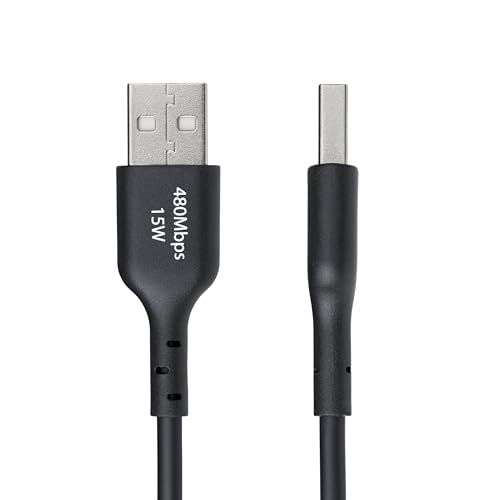 StarTech 10-Pack 6ft/1.8m USB-A to USB-C Charging Cable (USB2AC6FBKE10PK) - color: Black, size: 6 ft, style: 10-Pack