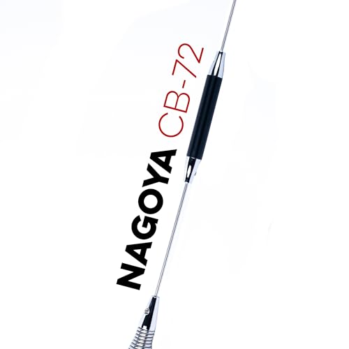 Nagoya CB-72 28-Inch CB Antenna Kit with 3.5-Inch Heavy-Duty Magnetic Mount, 18-Foot RG-58A/U Coax Cable and PL-259 Connector for Mobile CB Radios