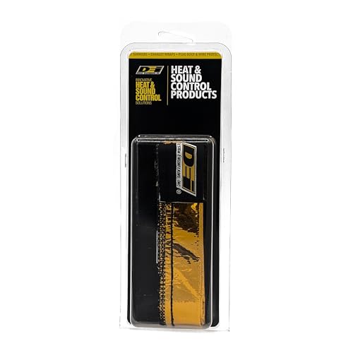 Design Engineering Heat Sheath Gold – 1/2" I.D. x 36" - size: 1/2" I.D. x 36"