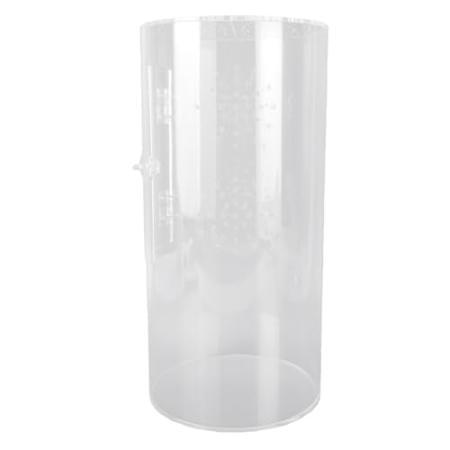Luocute Tall Arboreal Tarantula Enclosures, Jumping Spider Terrarium Acrylic Reptile Tank 12x6x6 Inch with Front Opening Door, for Lizards Snails and Vertical Climbing Pets