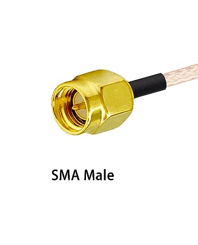 SMA Male to Fakra C Male Blue Pigtail Cable RG316 12in/30cm Fakra C Plug to SMA Plug GPS Antenna Extension Cable for Vehicle GPS Navigation Car Radio Stereo - size: 12in/30cm
