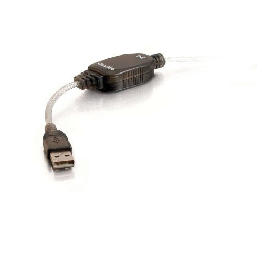 C2G / Cables to Go 39997 USB 2.0 A Male to A Male Active Extension Cable (5 Meters, 16.4 Feet) - color: Black, size: 16.4 Feet, style: USB A Male to A Male