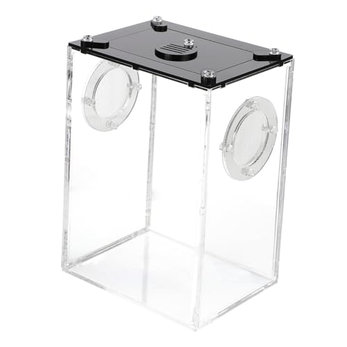 Reptile Tank Accessories Acrylic Cage for Breeding Box Observation Window